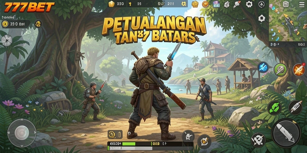 Screenshot gameplay 777BET menunjukkan dunia luas yang mengundang eksplorasi.