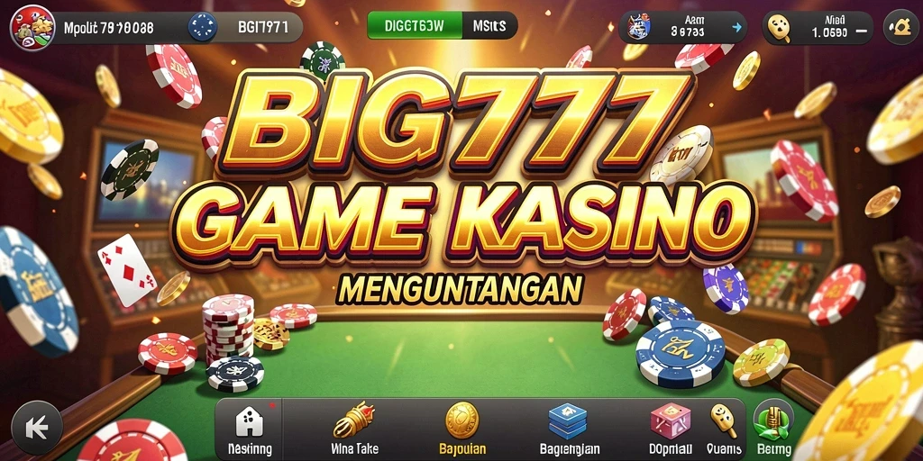 Tampilan menarik dari gameplay BIG777 yang mengasyikkan.