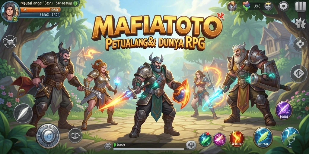 Tampilan gameplay menarik dari MAFIATOTO dalam dunia RPG.