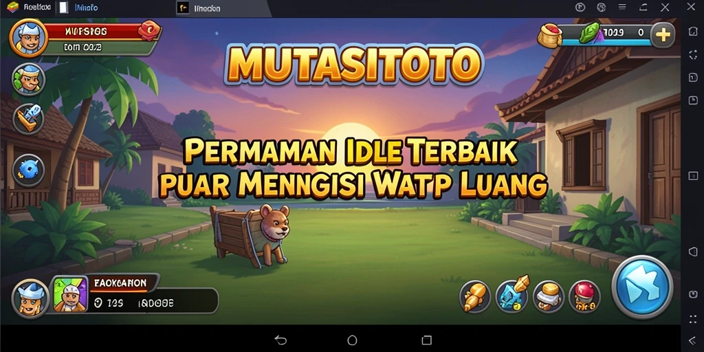 Tampilan gameplay <strong>MUTASITOTO</strong> yang menarik dengan banyak karakter aktif.