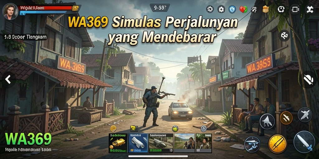 Gameplay menarik dari WA369 yang menunjukkan pengalaman simulasi yang mendalam.