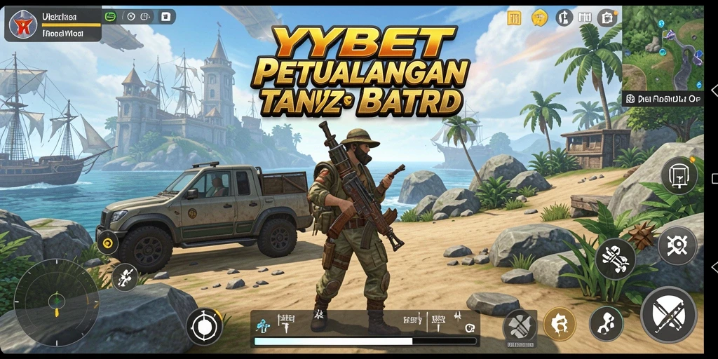 Screenshot gameplay YYBET menunjukkan petualangan menakjubkan di dunia Open World.